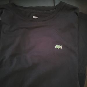 Lacoste stitched logo tee